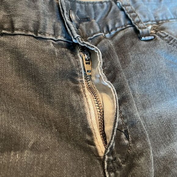 Free People Jeans faded black over-dye 31 - Picture 12 of 15